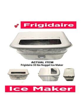 🛑 FRIGIDAIRE 🆒 Countertop ➕ ICE MAKER Nugget MACHINE Self Cleaning 💸BUY NOW❗